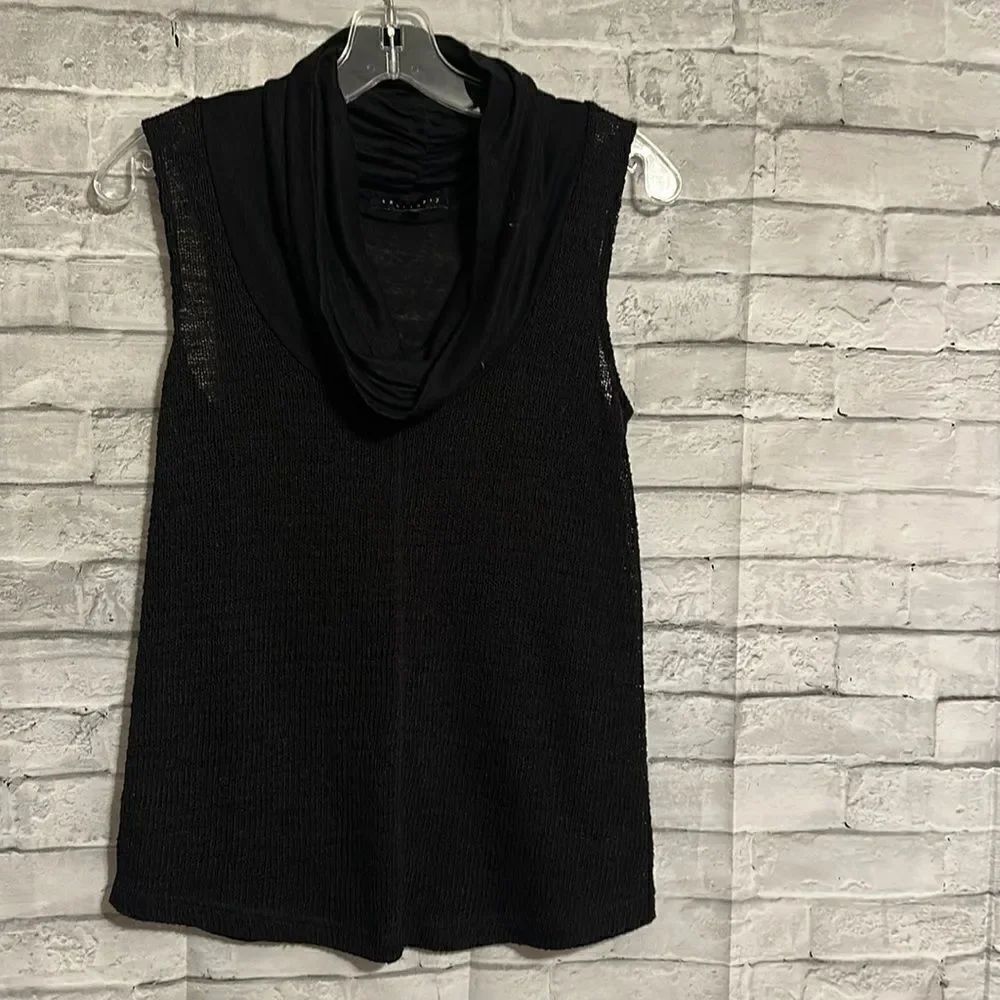 Sanctuary Luxe CDC Sleeveless Cowl Neck Tank Top